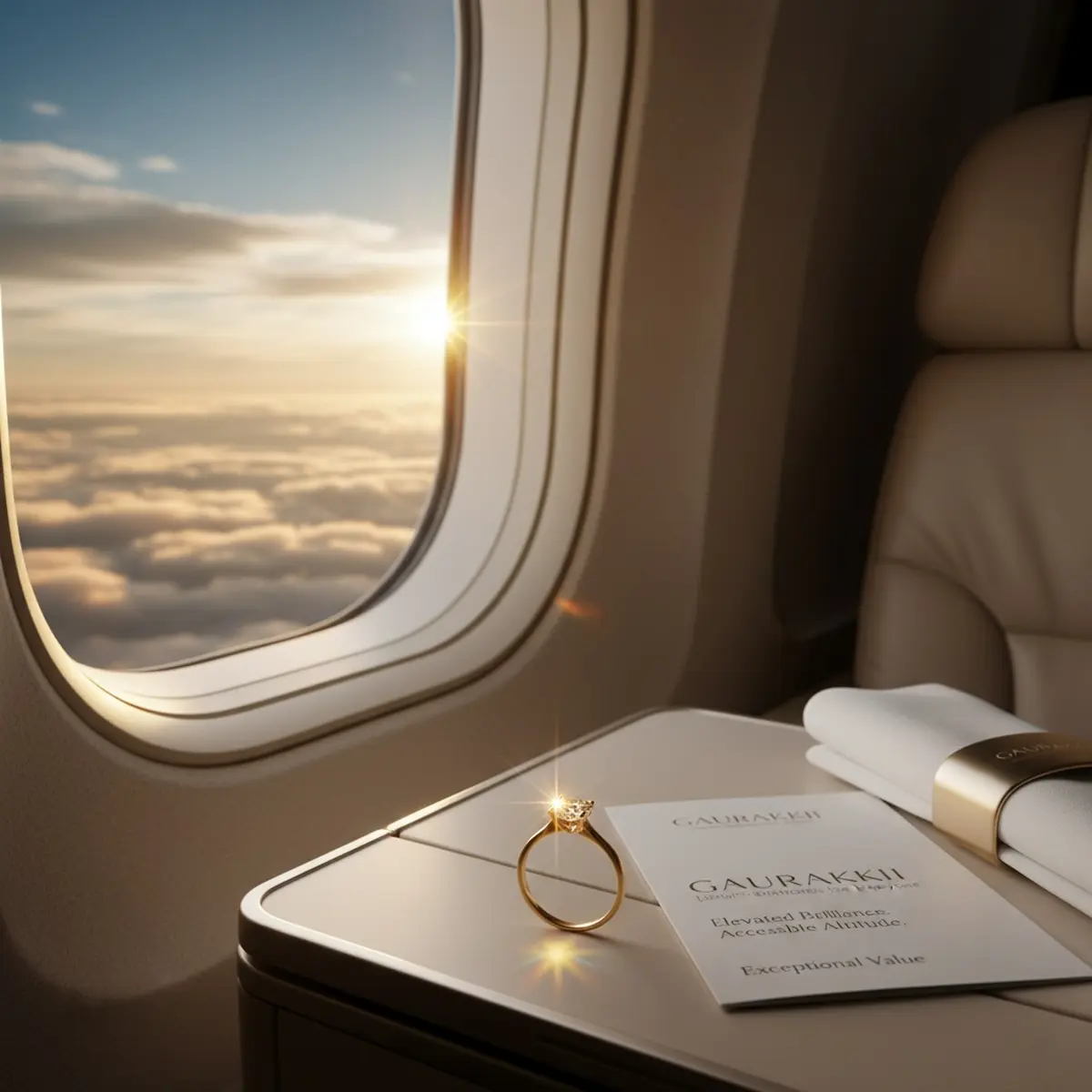 Blossom Era Ring  modern ring inspired by natural blooms.