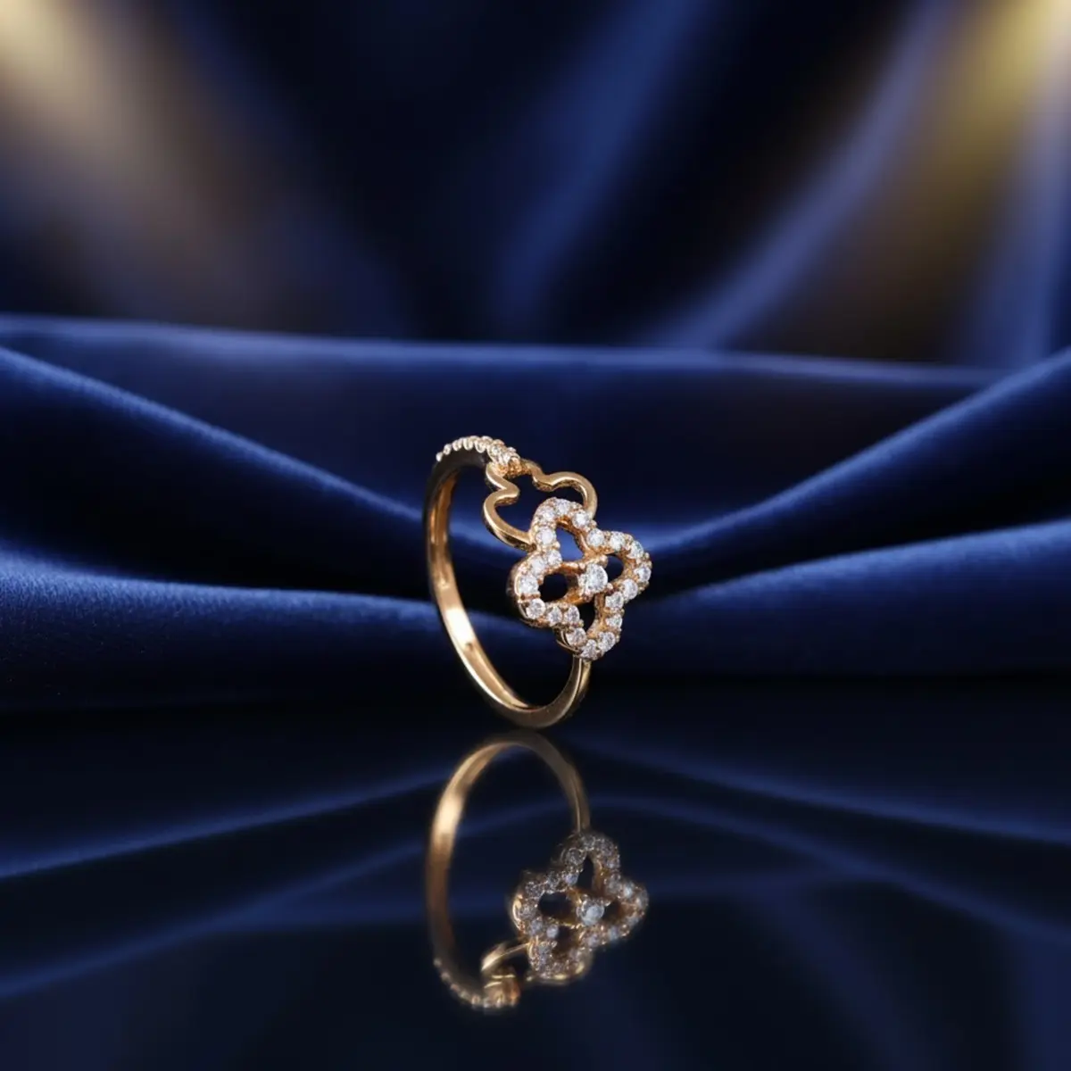 Diamond Constellation Cascade: Multiple stones arranged in a sparkling flow down the shoulders