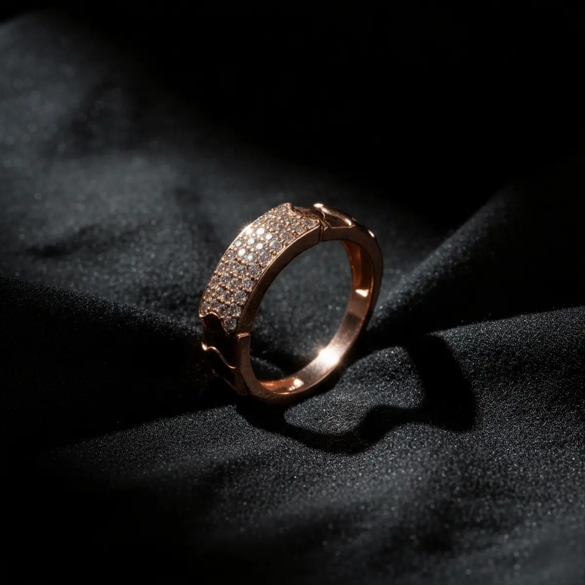 Garden Bloom Crown  royal garden-inspired floral crown ring.