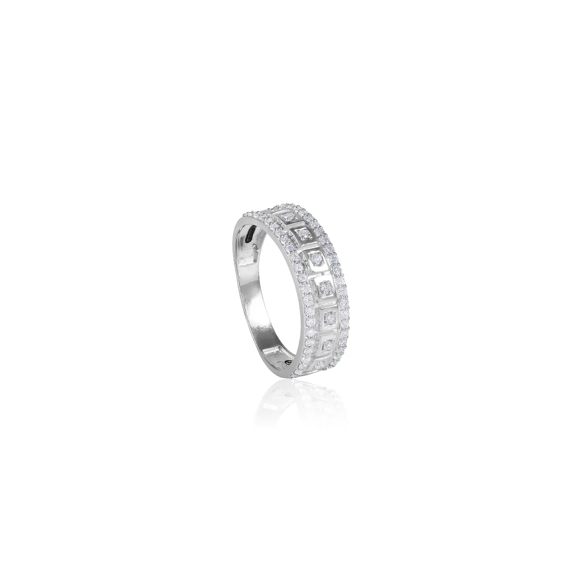 Duchess Pearl Bloom  pearl center surrounded by floral detailing.